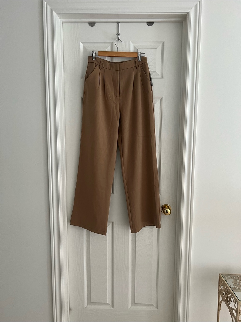 Ardene Tan / Khaki Wide Leg Pants size 7